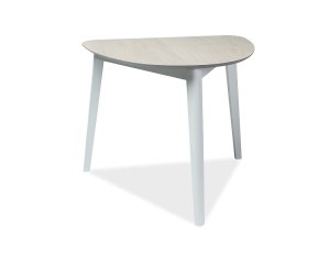 Стол деревянный Signal Karl 90х80 дуб беленый